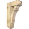 Ekena Millwork Olympic Arts and Crafts Rough Sawn Bracket w/ Offset Brace, Douglas Fir, 8"W x 22"D x 34"H BKT0806X22X34OLY03RDF - alternate 1